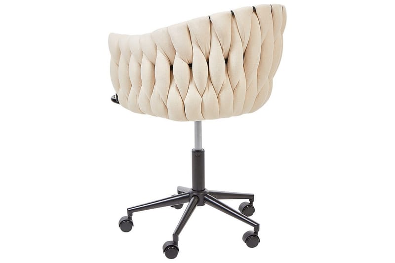 Kontorsstol Milan Beige/svart - Beige/svart - Möbler - Hemmakontor - Kontorsstol