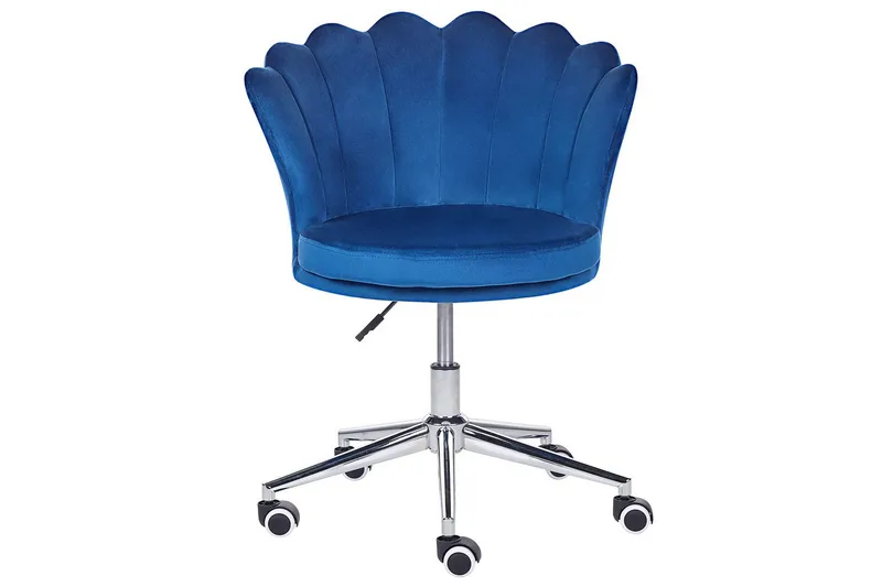 Kontorsstol Monticello Blå/svart/silver - Blå/svart/silver - Möbler - Hemmakontor - Kontorsstol