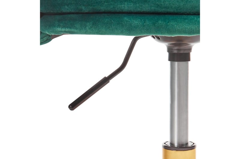 Kontorsstol Monticello Grön/guld/svart - Grön/guld/svart - Möbler - Hemmakontor - Kontorsstol