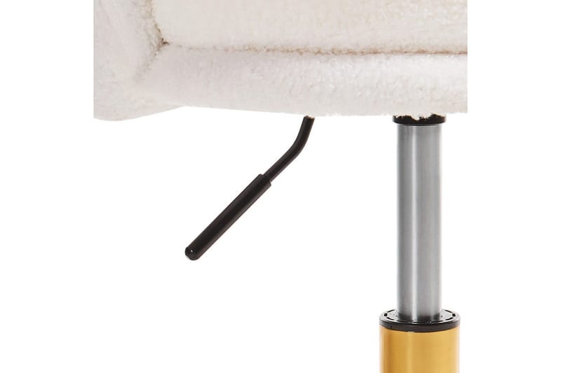 Kontorsstol Monticello Vitt/guld/svart - Vitt/guld/svart - Möbler - Hemmakontor - Kontorsstol