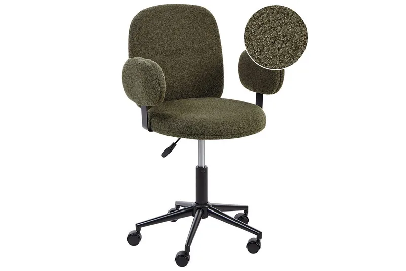 Kontorsstol Moraga Grön/Svart, Grön/Svart