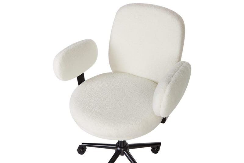 Kontorsstol Moraga Vit/Svart - Vit/Svart - Möbler - Hemmakontor - Kontorsstol