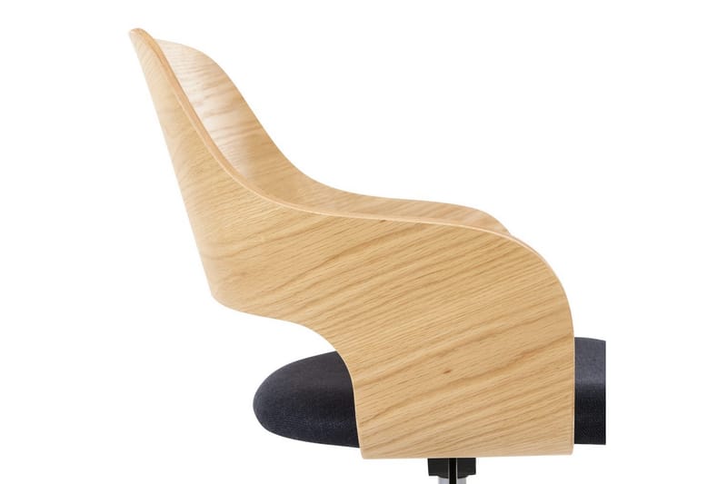 Kontorsstol Novato - Svart, ljust trä - Möbler - Hemmakontor - Kontorsstol