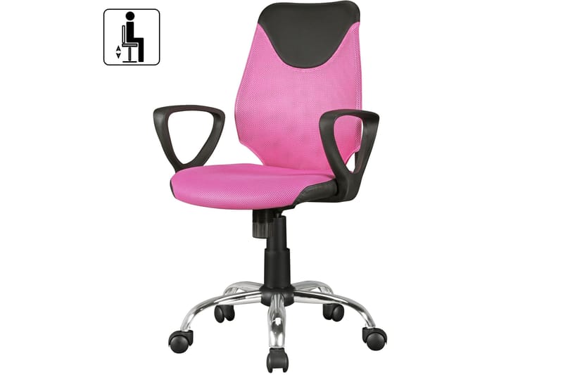 Poormon Skrivbordsstol för Barn - Rosa - Barn & bebis - Barnmöbler - Barnstolar & fåtöljer - Skrivbordsstol barn