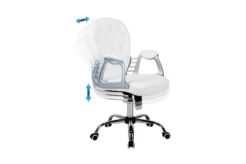 Princess Kontorsstol - Silver - Möbler - Hemmakontor - Kontorsstol