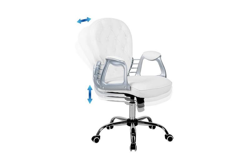 Princess Kontorsstol - Silver - Möbler - Hemmakontor - Kontorsstol