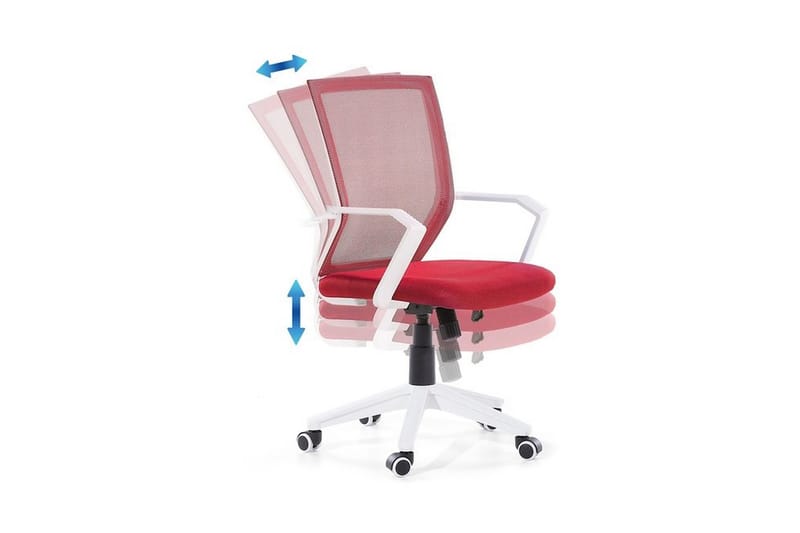Relief Kontorsstol - Röd - Möbler - Hemmakontor - Kontorsstol