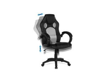 Rest Kontorsstol - Svart - Möbler - Spelrum - Gamingstol
