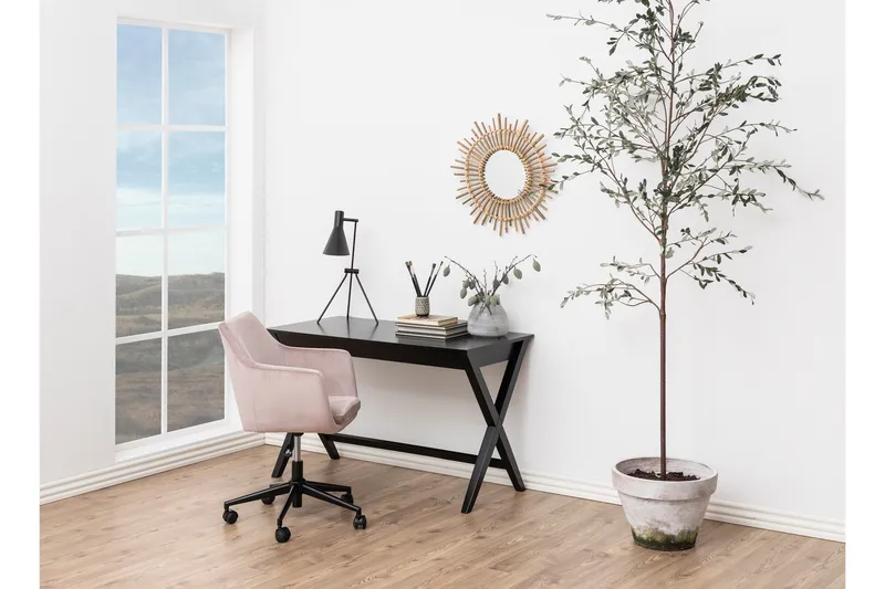 Samlar Kontorsstol VIC-tyg - Röd/Svart - Möbler - Hemmakontor - Kontorsstol