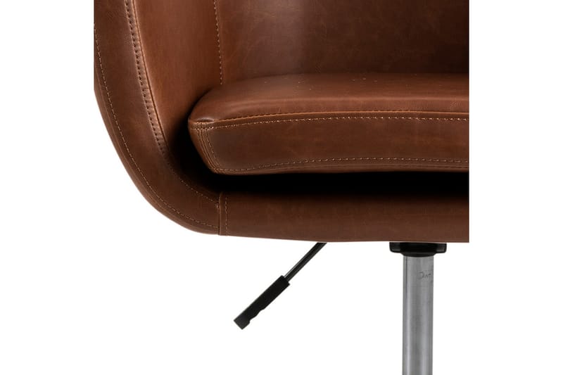 Samlar Kontorsstol Vintage - Brun/Svart - Möbler - Hemmakontor - Kontorsstol