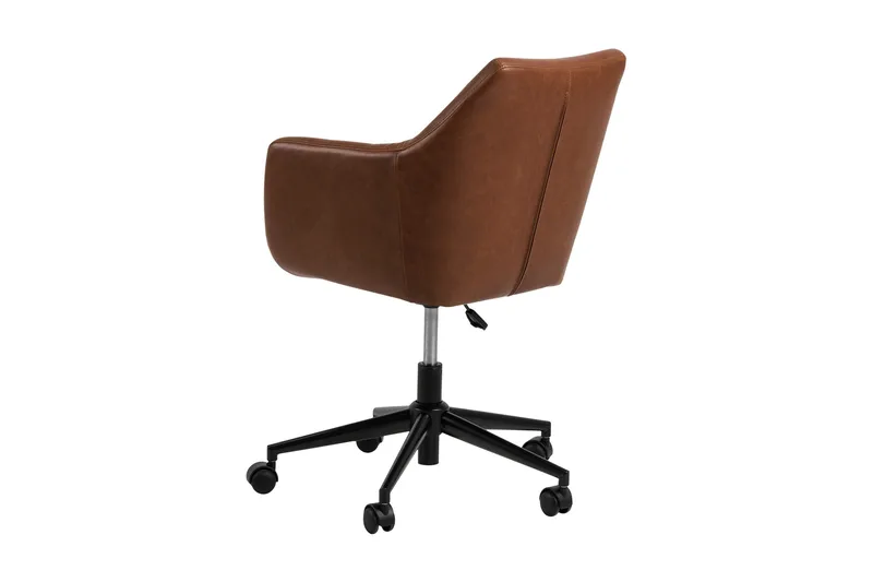 Samlar Kontorsstol Vintage - Brun/Svart - Möbler - Hemmakontor - Kontorsstol