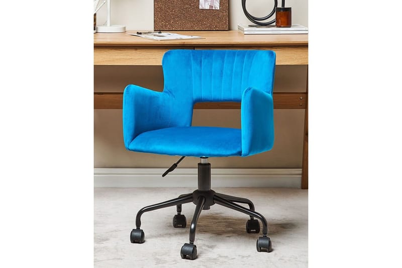 Kontorsstol Sanilac Blå - Blå - Möbler - Hemmakontor - Kontorsstol