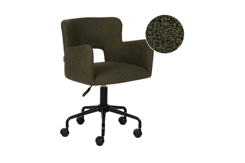 Kontorsstol Sanilac Grön/Svart, Grön/Svart