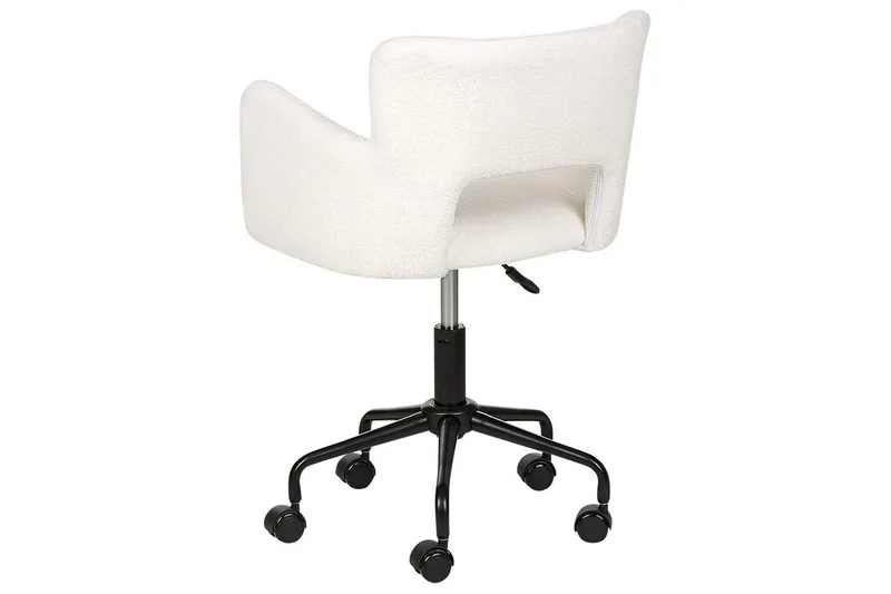Kontorsstol Sanilac Vit/Svart - Vit/Svart - Möbler - Hemmakontor - Kontorsstol
