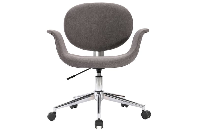 Snurrbar kontorsstol grå tyg - Grå - Kontorsstol