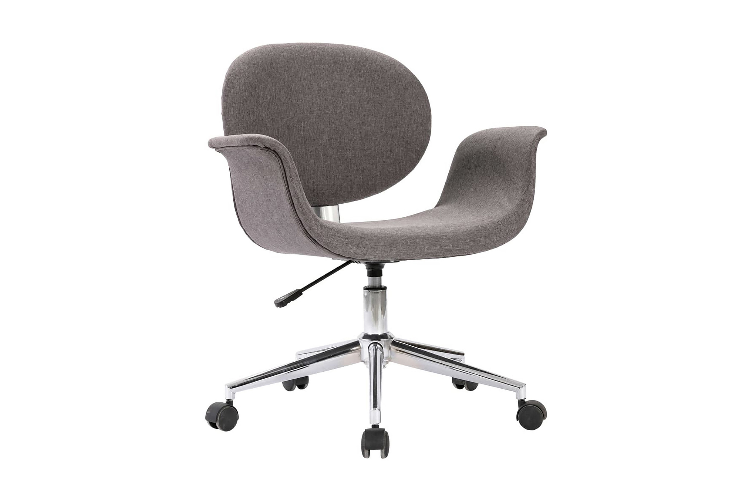 Be Basic Snurrbar kontorsstol grå tyg – Grå