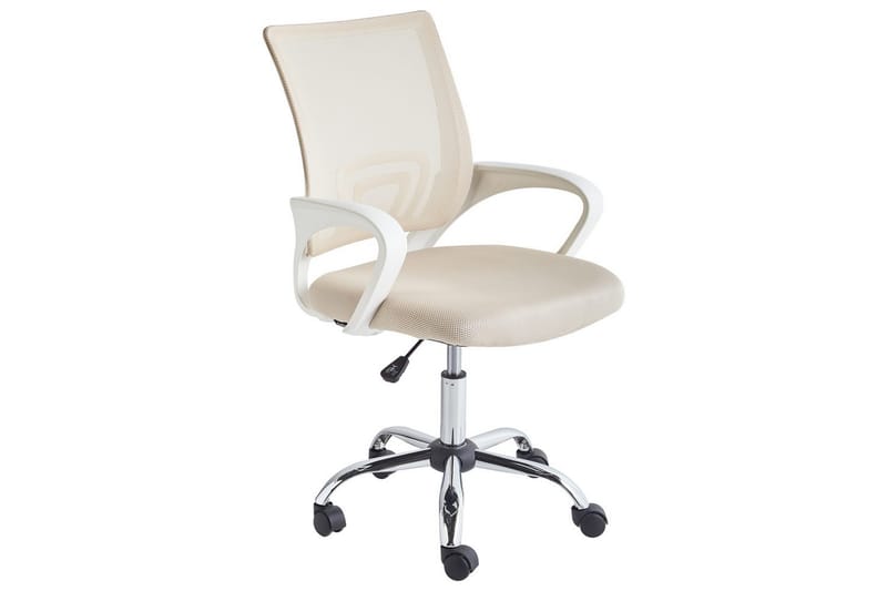 Kontorsstol Solid, Beige, Silver, Vit