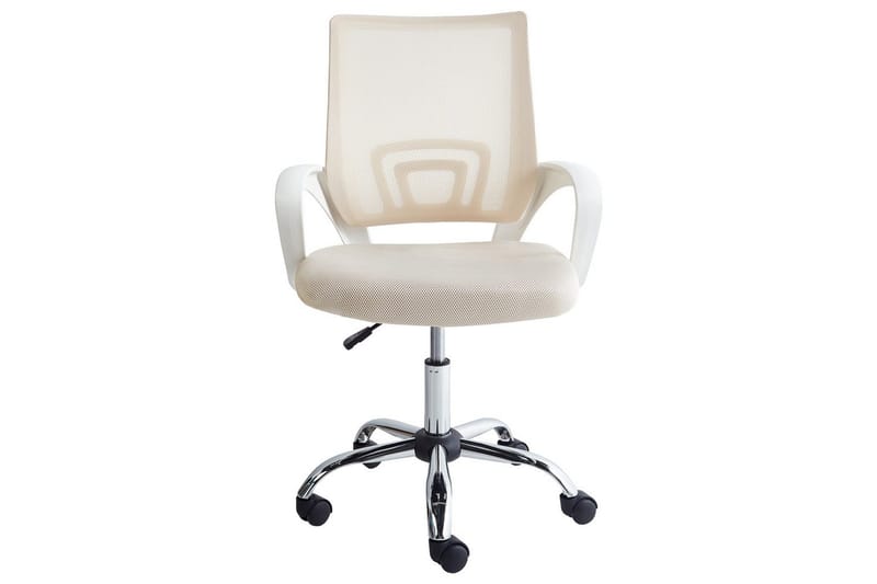 Kontorsstol Solid - Beige, Silver, Vit - Möbler - Hemmakontor - Kontorsstol