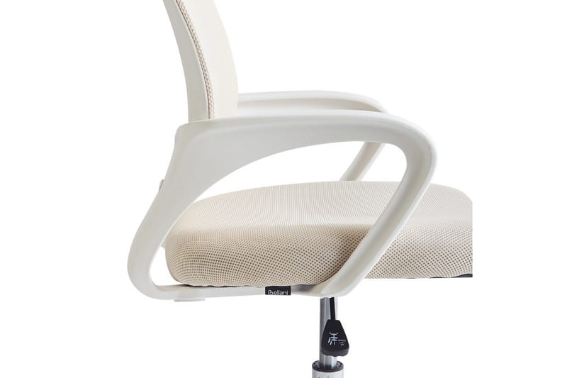 Kontorsstol Solid - Beige, Silver, Vit - Möbler - Hemmakontor - Kontorsstol