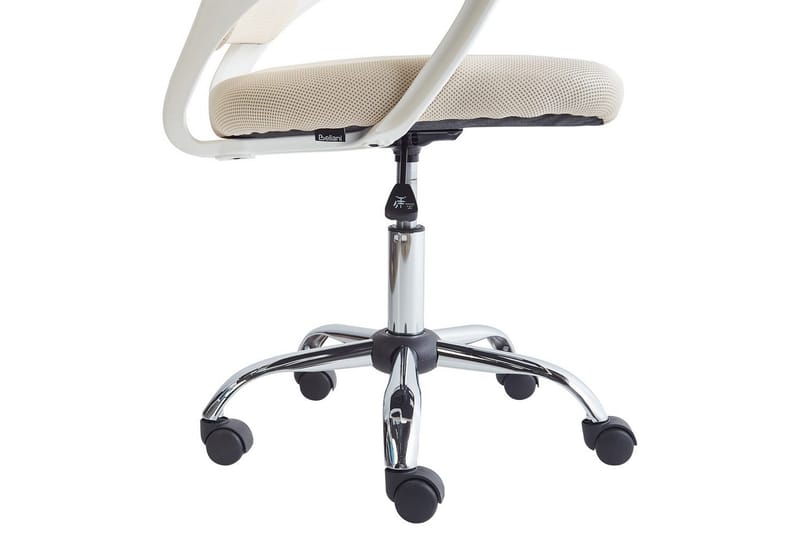 Kontorsstol Solid - Beige, Silver, Vit - Möbler - Hemmakontor - Kontorsstol