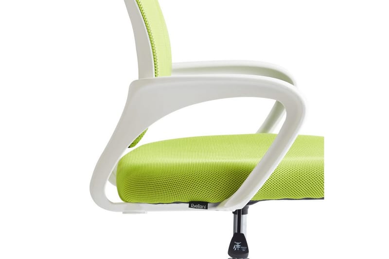 Kontorsstol Solid - Grön, Silver, Vit - Möbler - Hemmakontor - Kontorsstol