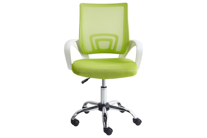 Kontorsstol Solid - Grön, Silver, Vit - Möbler - Hemmakontor - Kontorsstol