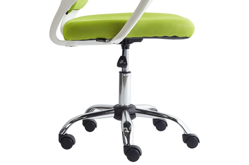 Kontorsstol Solid - Grön, Silver, Vit - Möbler - Hemmakontor - Kontorsstol