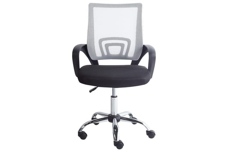 Kontorsstol Solid - Svart, vit, silver - Möbler - Hemmakontor - Kontorsstol