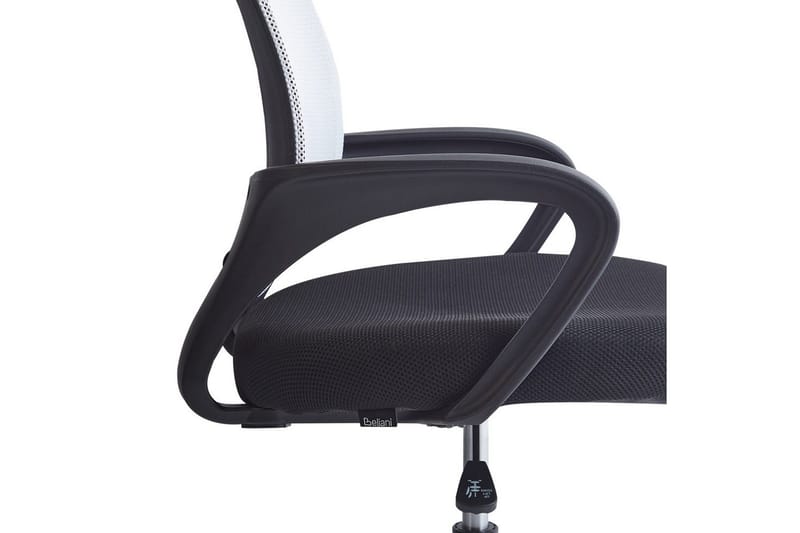 Kontorsstol Solid - Svart, vit, silver - Möbler - Hemmakontor - Kontorsstol