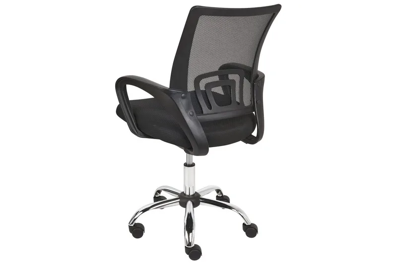 Kontorsstol Solid Svart/Silver - Svart/Silver - Möbler - Hemmakontor - Kontorsstol
