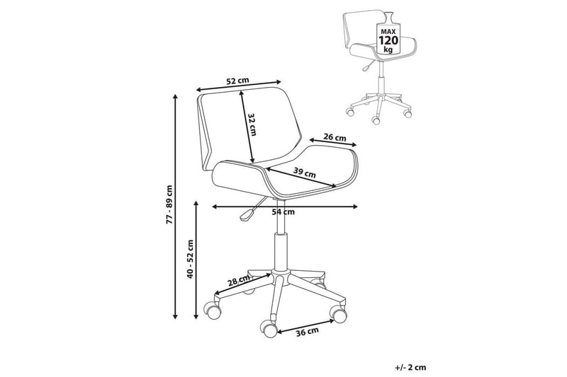 Kontorsstol Totowa - Möbler - Hemmakontor - Kontorsstol