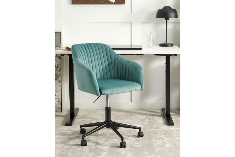 Kontorsstol Venice Grön/Svart - Grön/Svart - Möbler - Hemmakontor - Kontorsstol