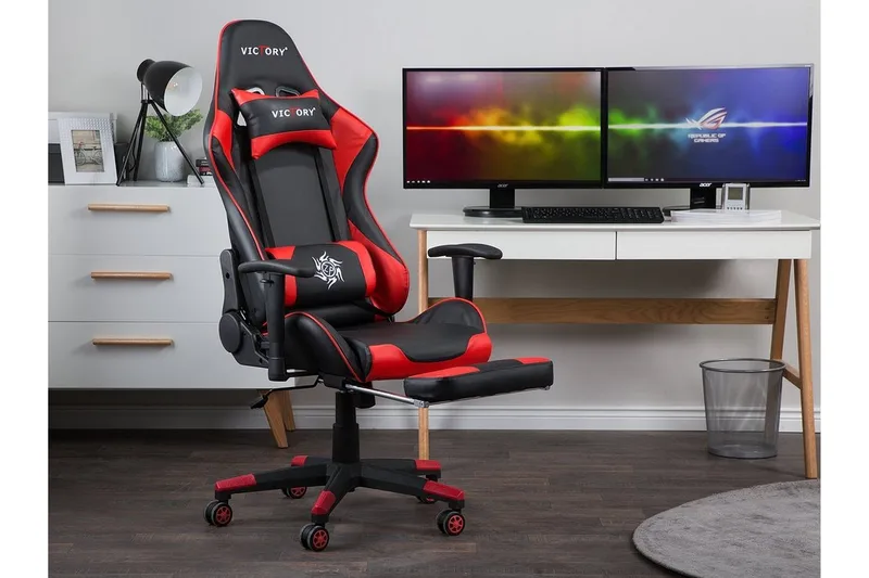Victory Kontorsstol - Röd - Möbler - Spelrum - Gamingstol
