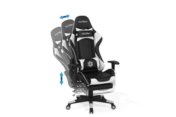 Victory Kontorsstol - Vit - Möbler - Spelrum - Gamingstol