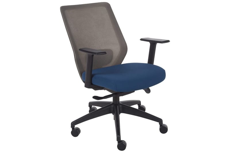 Kontorsstol Virtuoso Blå/svart/grå - Blå/svart/grå - Möbler - Hemmakontor - Kontorsstol