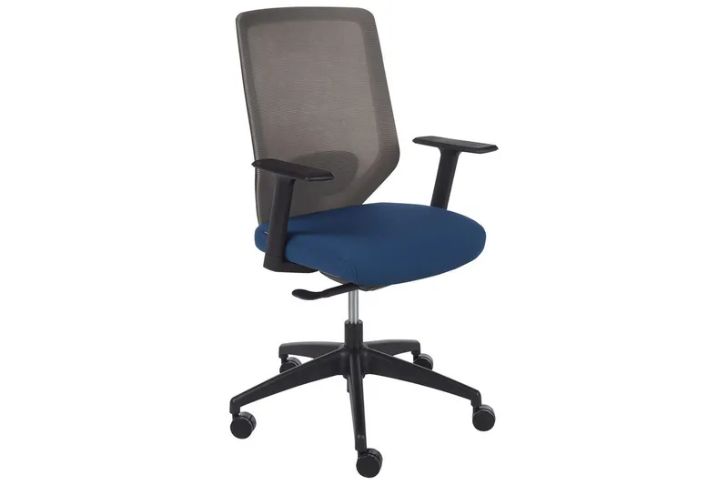 Kontorsstol Virtuoso Blå/svart/grå, Blå/svart/grå