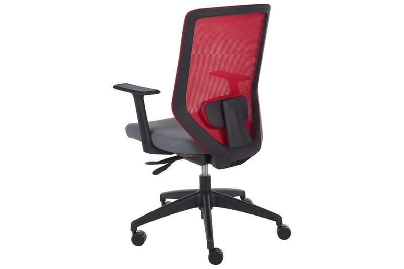 Kontorsstol Virtuoso Röd/grå/svart - Röd/grå/svart - Möbler - Hemmakontor - Kontorsstol