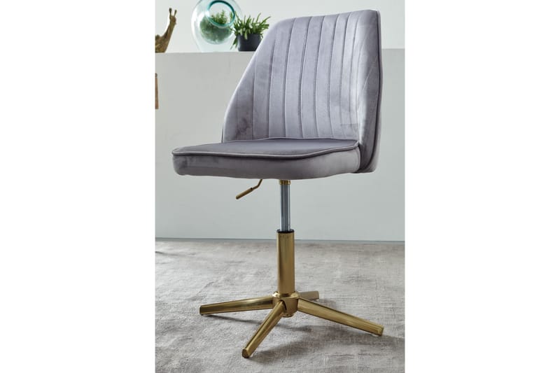 Willowdale Kontorsstol - Grå/Guld - Möbler - Hemmakontor - Kontorsstol