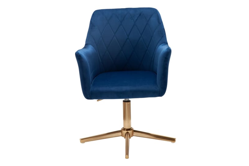 Willowdale Kontorsstol med Armstöd - Mörkblå/Guld - Möbler - Hemmakontor - Kontorsstol