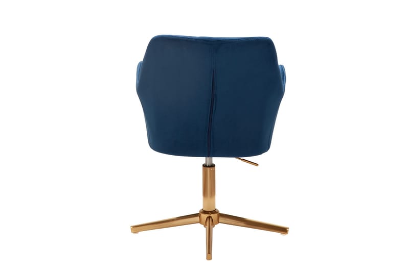 Willowdale Kontorsstol med Armstöd - Mörkblå/Guld - Möbler - Hemmakontor - Kontorsstol