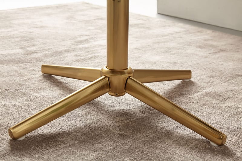 Willowdale Kontorsstol med Armstöd - Mörkblå/Guld - Möbler - Hemmakontor - Kontorsstol