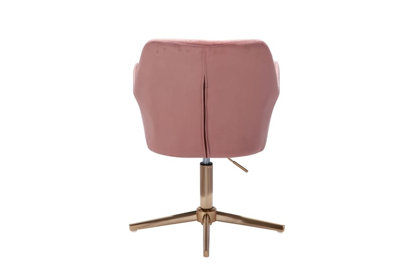 Willowdale Kontorsstol med Armstöd - Rosa/Guld - Möbler - Hemmakontor - Kontorsstol