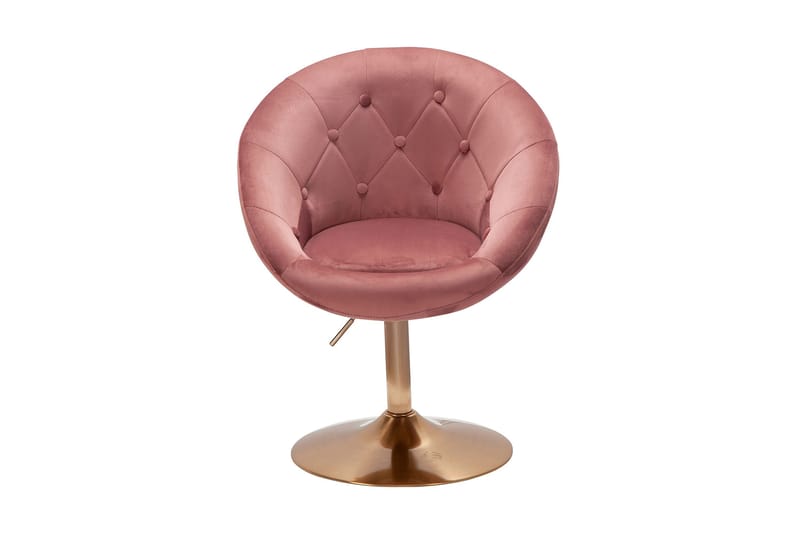 Willowdale Kontorsstol - Mörkrosa/Guld - Möbler - Hemmakontor - Kontorsstol