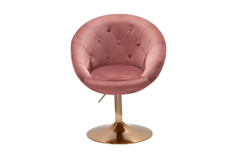 Willowdale Kontorsstol - Mörkrosa/Guld - Möbler - Hemmakontor - Kontorsstol