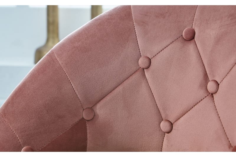 Willowdale Kontorsstol - Mörkrosa/Guld - Möbler - Hemmakontor - Kontorsstol