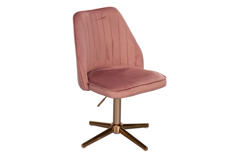 Willowdale Kontorsstol - Rosa/Guld - Möbler - Hemmakontor - Kontorsstol