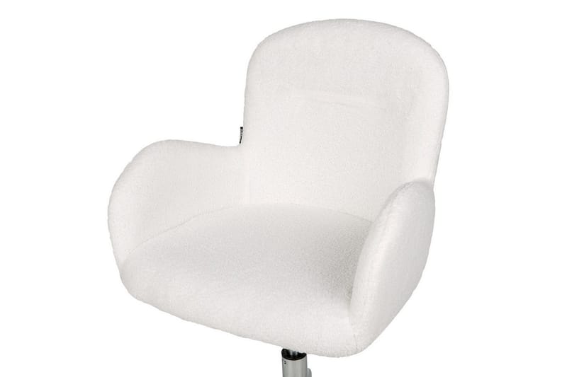 Kontorsstol Priddy Vit/Silver - Vit/Silver - Möbler - Hemmakontor - Kontorsstol