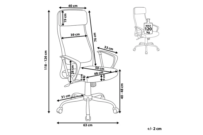 Kontorsstol Pioneer - Möbler - Hemmakontor - Kontorsstol