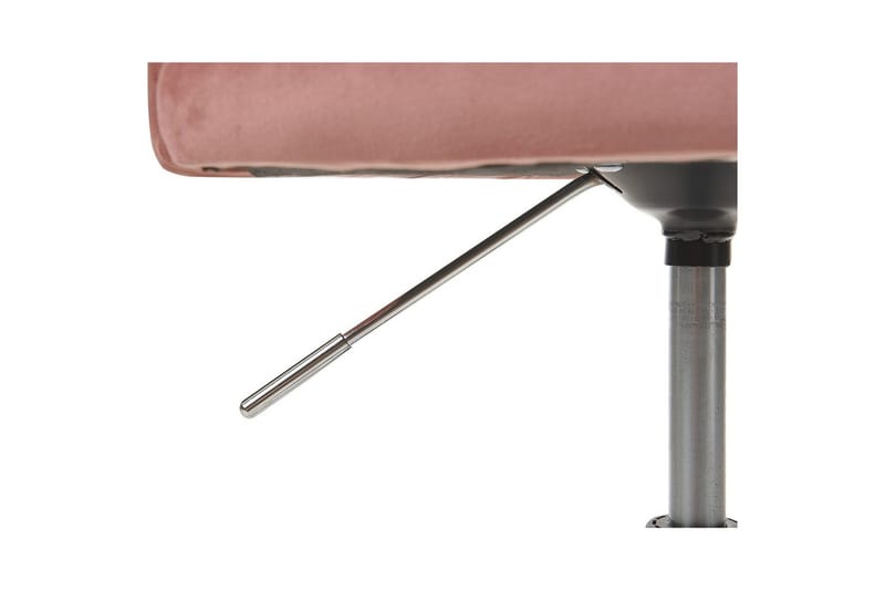 Kontorsstol Parrish Rosa/svart/silver - Rosa/svart/silver - Möbler - Hemmakontor - Kontorsstol