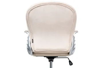 Kontorsstol Princess - Beige, Silver, Svart - Möbler - Hemmakontor - Kontorsstol